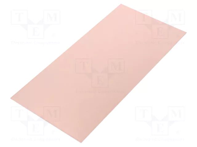 Laminate; CEM3; 1.5mm; L: 210mm; W: 100mm; Coating: copper SOLDER PEAK LAM100X210C31.5