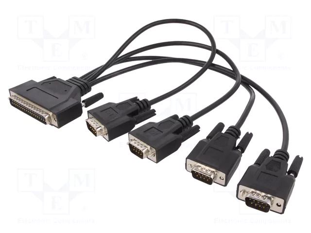 Universal counter  card; PCI,RS232 x4; D-Sub 37pin,female ADVANTECH PCIE-1610B-AE