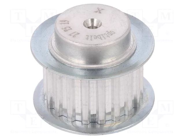 Belt pulley; T5; W: 16mm; whell width: 27mm; Ø: 29.4mm; aluminium OPTIBELT 27-T5-19-200ZA