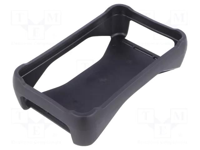 Case ring; elastomer thermoplastic TPE; BoPad; Colour: black BOPLA BOP500-S-9005