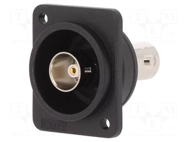 Coupler; BNC socket,both sides; 75Ω; FT; black; plastic; 19x24mm CLIFF CP303095X