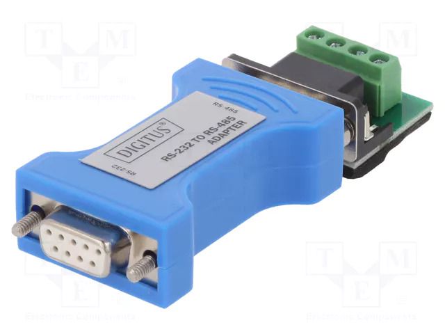 Adapter RS232-RS485; D-Sub 9pin socket,D-Sub 9pin plug DIGITUS DA-70161