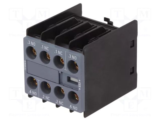 Auxiliary contacts; Size: S0,S00,S2; Leads: screw terminals SIEMENS 3RH2911-1FA22