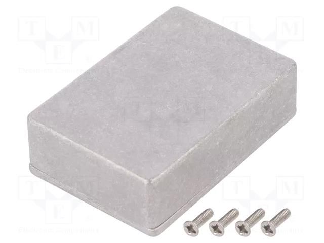 Enclosure: multipurpose; X: 55mm; Y: 80mm; Z: 25mm; aluminium; IP54 DELTRON ENCLOSURES DEL-459-0140