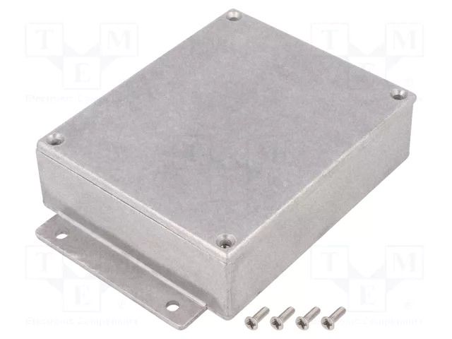 Enclosure: multipurpose; X: 100mm; Y: 120mm; Z: 35mm; aluminium; IP54 DELTRON ENCLOSURES DEL-455-0120