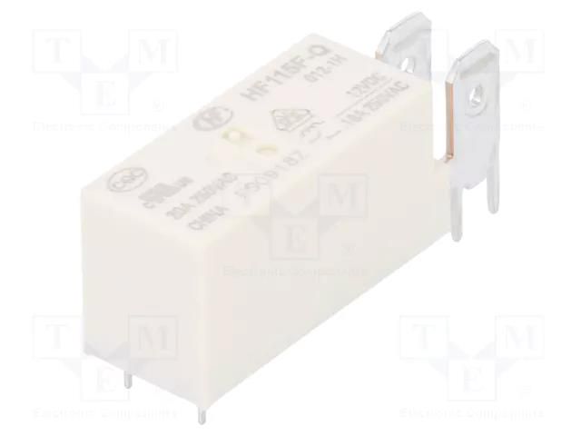 Relay: electromagnetic; SPST-NO; Ucoil: 12VDC; 20A; 20A/250VAC HONGFA RELAY HF115F-Q/012-1H