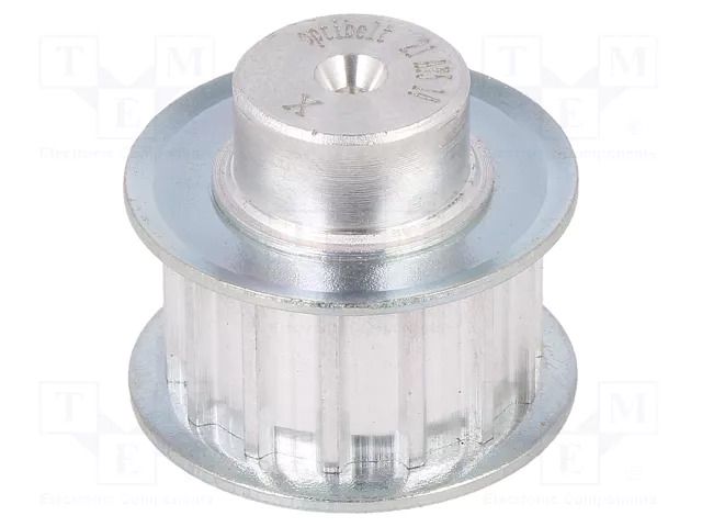 Belt pulley; AT5; W: 10mm; whell width: 21mm; Ø: 21.05mm; aluminium OPTIBELT 21-AT5-14-200ZA