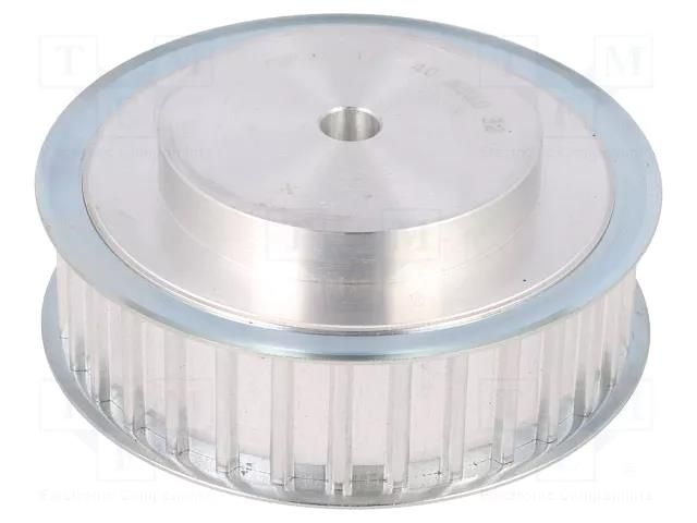 Belt pulley; AT10; W: 25mm; whell width: 40mm; Ø: 100mm; aluminium OPTIBELT 40-AT10-32-200ZA