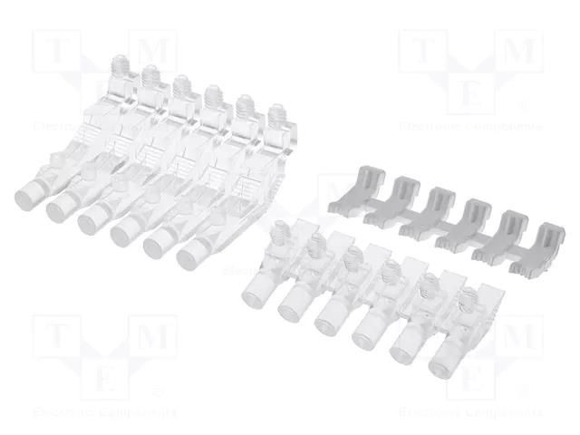 Fiber for LED; Ø3mm; No.of mod: 12; round; Front: flat MENTOR 1270.1006
