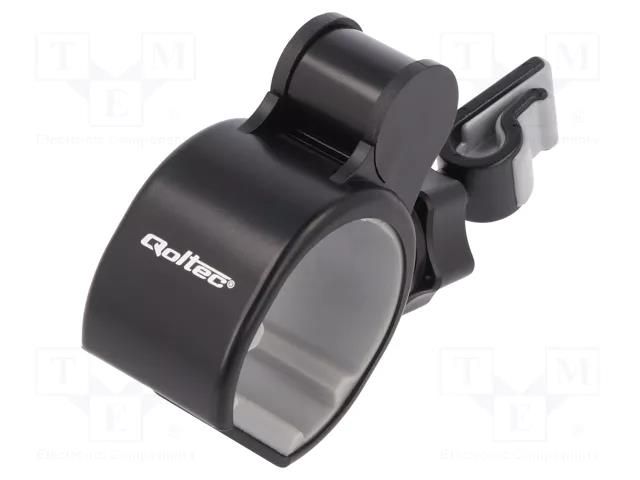 Car holder; black; air vent; 1.4÷6.4" QOLTEC QOLTEC-51210