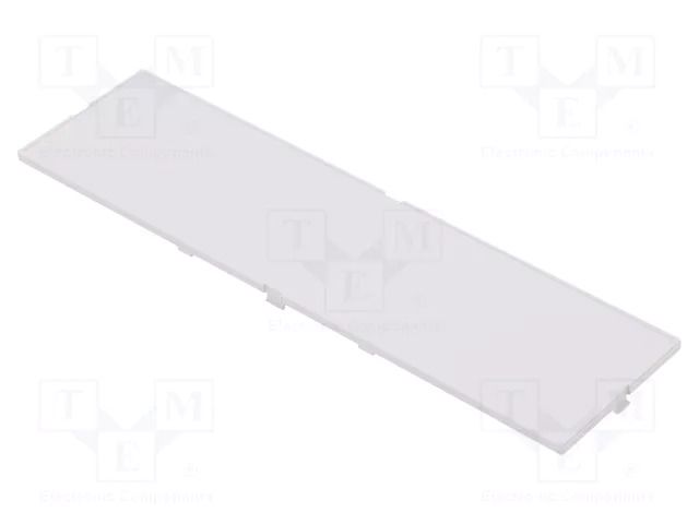 Front panel; with frame,with holder; grey ITALTRONIC IT-P05090201P.BL