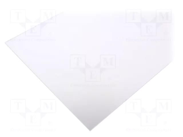 Sheet; Dim: 300x500mm; Thk: 10mm; transparent; AKRYLON XT; 0.15m2 ANTALIS ANT351641.03000500