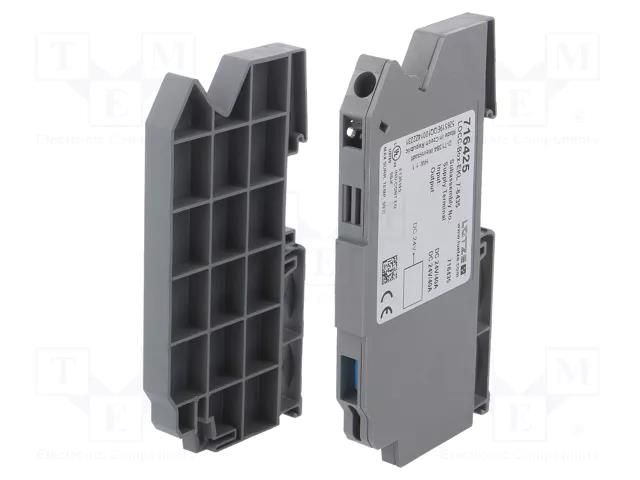 Fuse acces: supply block; for DIN rail mounting; IP20; -25÷50°C LÜTZE 716425