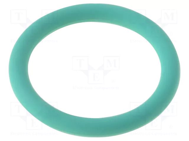 O-ring gasket; FKM; Thk: 1.5mm; Øint: 10mm; PG7; green; -20÷200°C LAPP LP-52023607