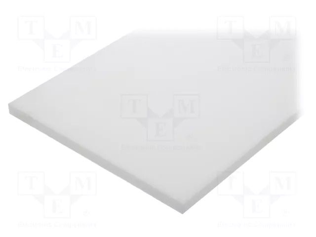 Sheet; Dim: 300x500mm; Thk: 10mm; natural; 0.15m2 MITSUBISHI CHEMICAL ADV. MATERIALS 21001194N010030005
