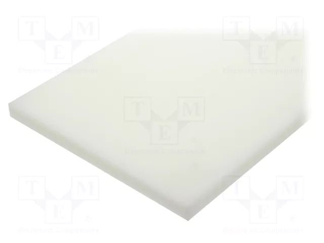 Sheet; Dim: 300x500mm; Thk: 10mm; natural; 0.15m2 MITSUBISHI CHEMICAL ADV. MATERIALS 17001194N010030005