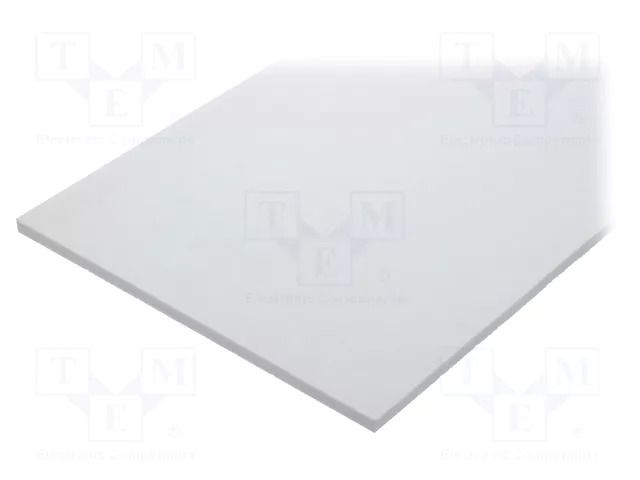 Sheet; Dim: 300x500mm; Thk: 20mm; natural; 0.15m2 MITSUBISHI CHEMICAL ADV. MATERIALS 20011194N020030005