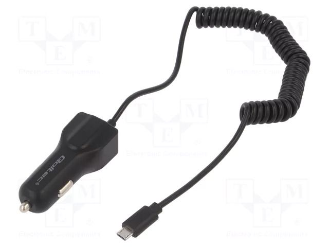USB power supply; USB A socket,USB micro plug; 5V/3.4A QOLTEC QOLTEC-50143