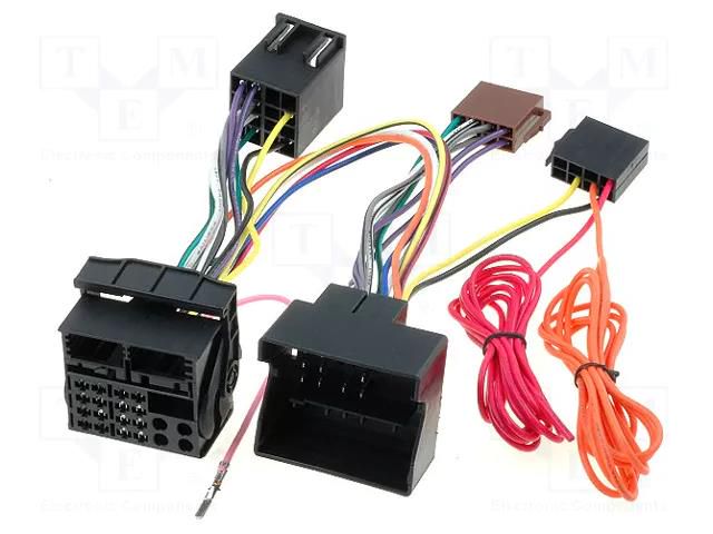 Cable for THB, Parrot hands free kit; Audi,Seat,VW,Škoda 4CARMEDIA HF-59010