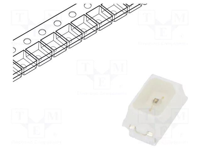 LED; yellow green; SMD; 2014,Mini PLCC2; 28÷90mcd; 1.8÷2.4VDC REFOND RF-GSRK14TS-ED-WE