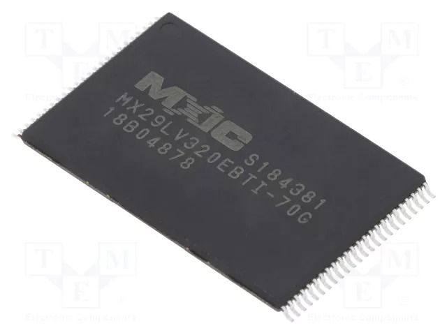 IC: FLASH memory; 32MbFLASH; 70ns; TSOP48; parallel MACRONIX INTERNATIONAL MX29LV320EBTI-70G