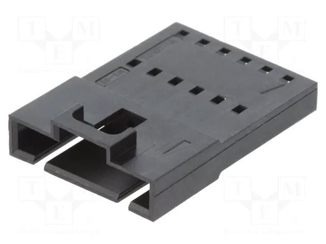 Connector: wire-wire; plug; male; PIN: 6; SL; for cable; 2.54mm MOLEX MX-70107-0005