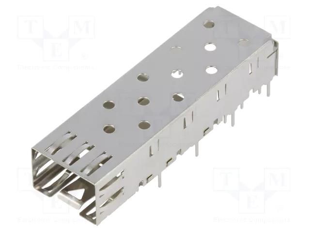 EMC shield for socket; Application: SFP connectors MOLEX MX-74737-0010