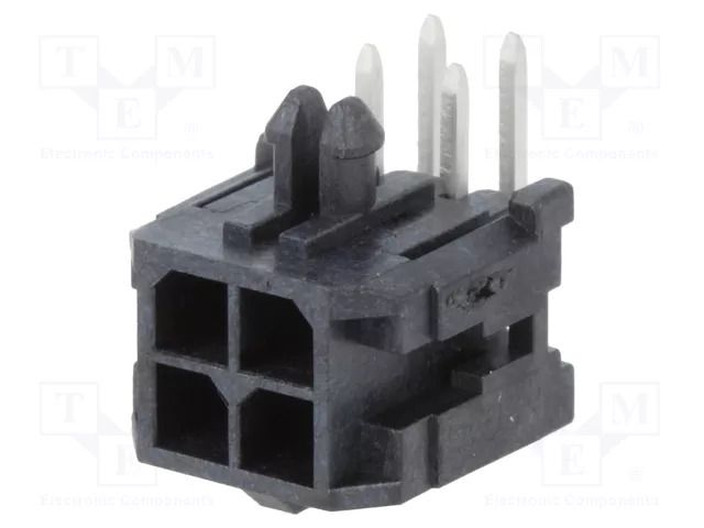 Connector: wire-board; socket; male; PIN: 4; Micro-Fit 3.0; THT MOLEX MX-43045-0401