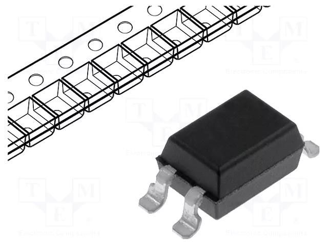 Optocoupler; SMD; Ch: 1; OUT: transistor; Uinsul: 5kV; Uce: 35V KINGBRIGHT ELECTRONIC KB817-B