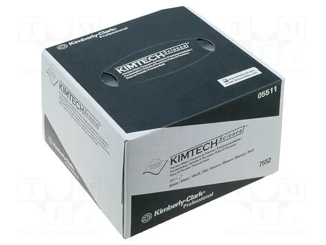 Cleaning cloth: cloth; paper; white; 280pcs; 210x110mm; cleaning KIMBERLY CLARK KIM-7552/280