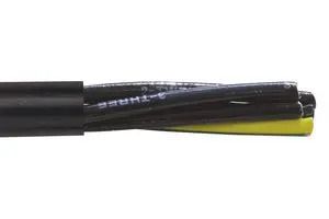 UNSHLD FLEX CABLE, 5COND, 18AWG, 100FT 221805