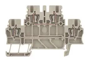DIN RAIL TERMINAL BLOCK, 4POS, 16AWG 1791100000