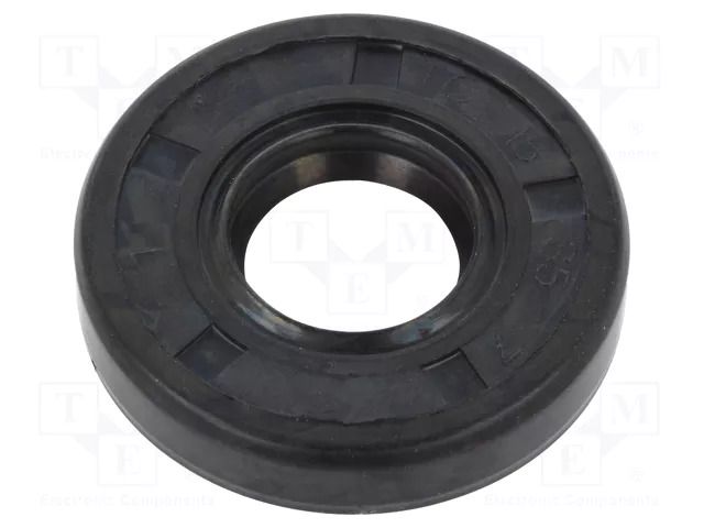 Oil seal; NBR caoutchouc; Thk: 7mm; -40÷100°C; Shore hardness: 70 ORING USZCZELNIENIA TECHNICZNE S-15X35X7-AOTC-N