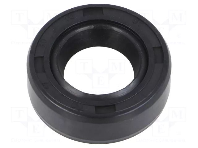 Oil seal; NBR caoutchouc; Thk: 10mm; -40÷100°C; Shore hardness: 70 ORING USZCZELNIENIA TECHNICZNE S-17X30X10-AOTC-N