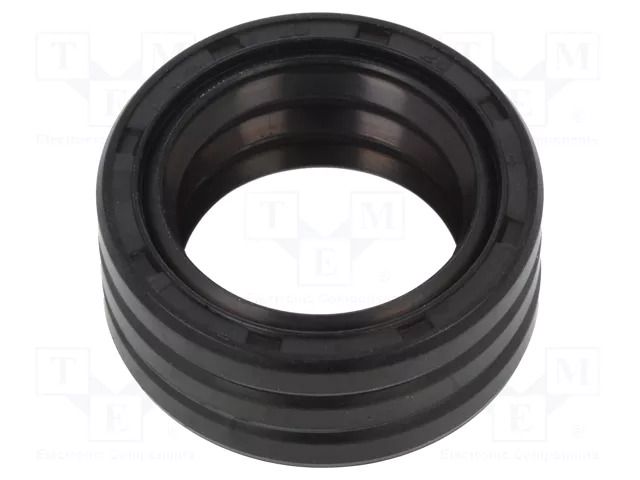 Oil seal; NBR caoutchouc; Thk: 4mm; -40÷100°C; Shore hardness: 70 ORING USZCZELNIENIA TECHNICZNE S-20X28X4-AOTC-N