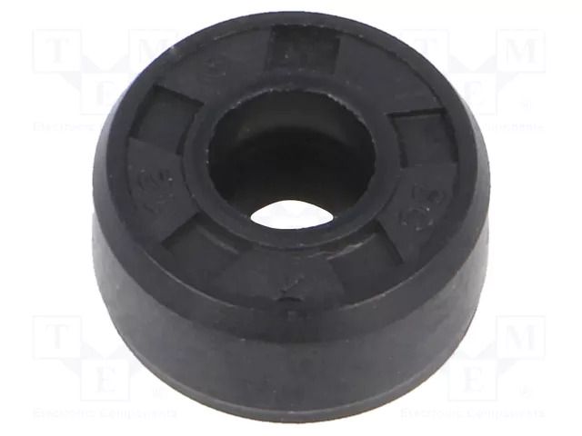 Oil seal; NBR caoutchouc; Thk: 6mm; -40÷100°C; Shore hardness: 70 ORING USZCZELNIENIA TECHNICZNE S-4X12X6-ASC-N