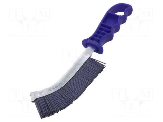 Brush; wire; polyamide; plastic; 240mm; Features: non-slip grip PG MINI PG-49693