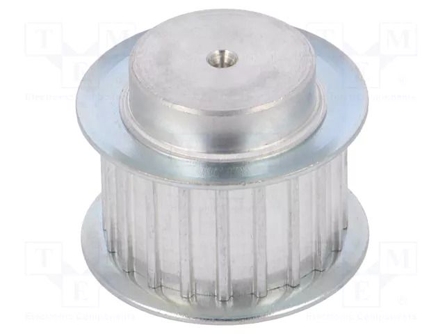 Belt pulley; AT5; W: 10mm; whell width: 21mm; Ø: 30.6mm; aluminium OPTIBELT 21-AT5-20-200ZA