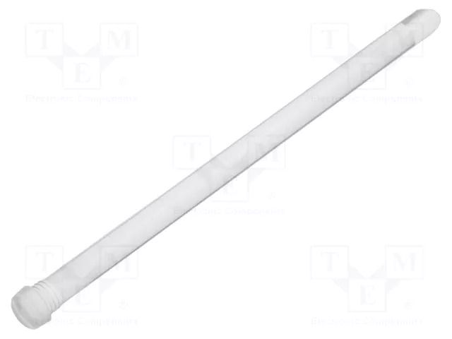 Fiber for LED; Ø3.2mm; L: 43.75mm; round; Front: convex; straight MENTOR 1282.8001