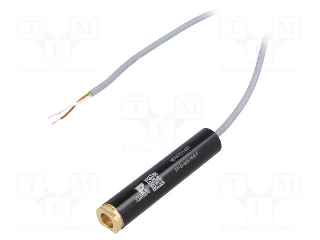 Module: laser; 16mW; blue; ellipse; 405nm; 10÷30VDC; 50÷250mA Laser Components FP-D-405-16-E-F