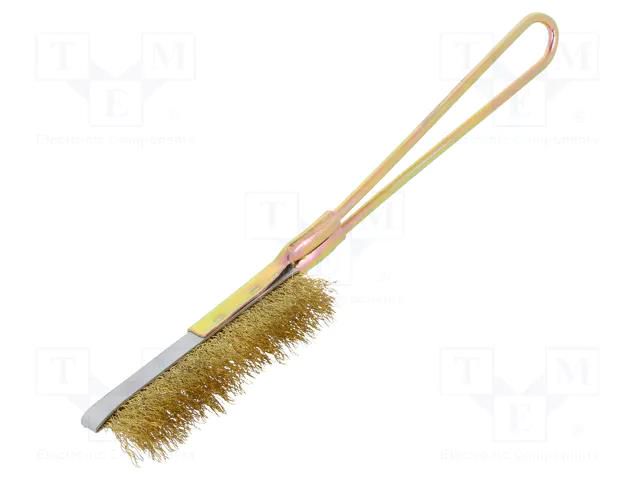 Brush; wire; brass; metal; 235mm PG MINI PG-49685