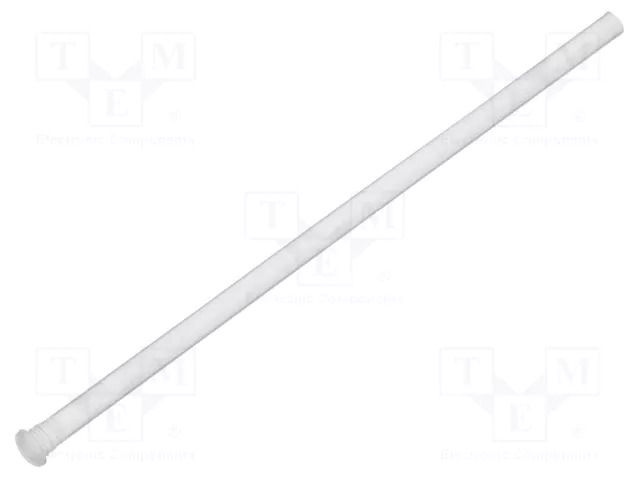 Fiber for LED; Ø2mm; L: 45mm; round; Front: flat; straight MENTOR 1292.1401