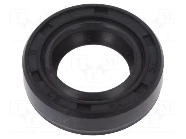 Oil seal; NBR caoutchouc; Thk: 6mm; -40÷100°C; Shore hardness: 70 ORING USZCZELNIENIA TECHNICZNE S-14X23X6-AOTC-N