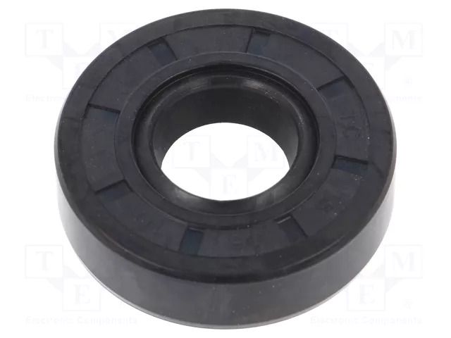Oil seal; NBR caoutchouc; Thk: 10mm; -40÷100°C; Shore hardness: 70 ORING USZCZELNIENIA TECHNICZNE S-15X35X10-AOTC-N