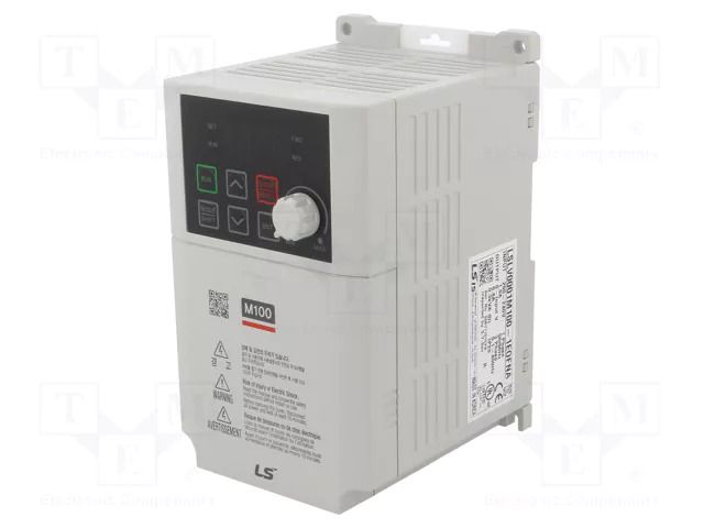 Automation module: Inverter; Max motor power: 0.1kW; 0÷400Hz LS ELECTRIC LSLV0001M1001EOFNA