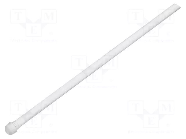 Fiber for LED; Ø2mm; L: 45mm; round; Front: convex; straight MENTOR 1292.8001