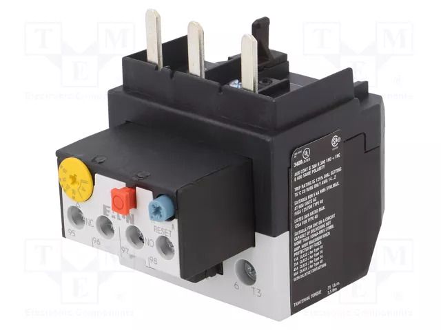 Thermal relay; Auxiliary contacts: NC,NO; Leads: screw terminals EATON ELECTRIC ZB65-16