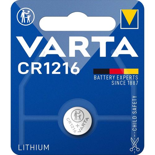 Lithium Battery CR1216 1-Blister 6216101401 4008496270705