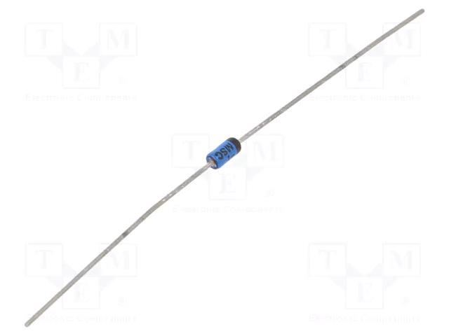Diode: Zener; 0.4W; 12V; tape; DO35; single diode; 50nA MICROCHIP TECHNOLOGY 1N4106-1