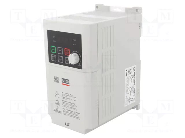 Inverter; Max motor power: 0.4kW; Usup: 200÷240VAC; 0÷400Hz; IN: 7 LS ELECTRIC LSLV0004M1001EOFNA